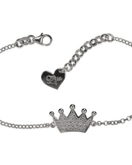 Bracciale con corona